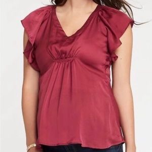 Old Navy Maternity Flutter Top